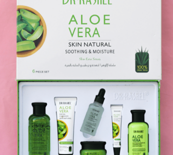 Dr.Rashel Aloe Vera Skin Natural Soothing & Moisture Skin Care Series – Pack of 6 With Box