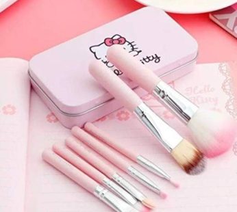 Hello Kitty 7 Piece Makeup Brushes Set