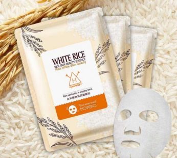 Rorece white rice sheet mask