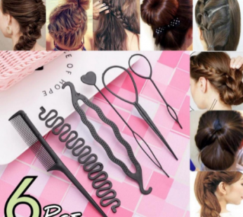 6 Piece Hair Styling Tool