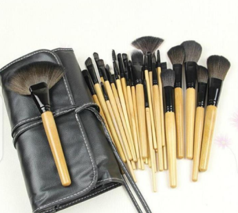 24 Piece Makeup Brushes Set