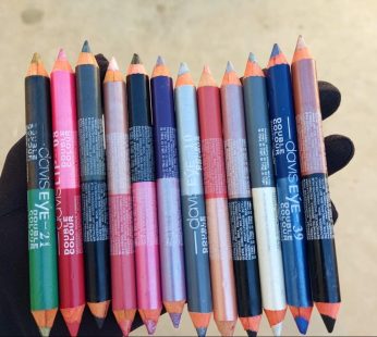 Pack of 12 – 2 in 1 Thick Pencils Set