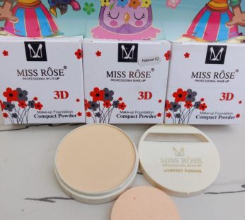 Miss Rose 3D Face Compact Powder