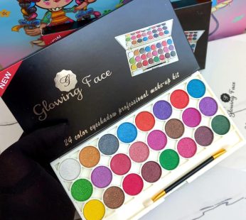 Glowing face 24 colour matte eyeshadow palette