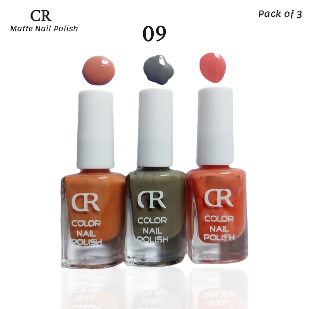 CR 3 Piece Permanant Nail Polish Set - Fairy Queen | Buy Online |  Pakistan's # 1 Cosmetics Store | Online Store